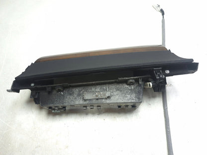 2008 BMW BMW X6 E71  Interior Glove Box Assembly Black Bamboo Wood OEM