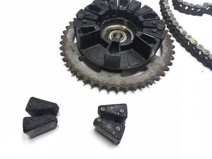 1998 Yamaha Yzf600r Rear Sprocket & Driver Chain Pair OEM