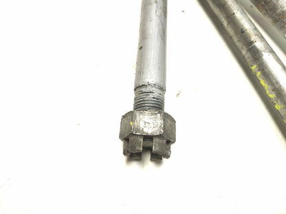 2007 Kawasaki Ninja 250 Ex250 F Wheel Axle & Swingarm Bolt 3 Pcs  OEM