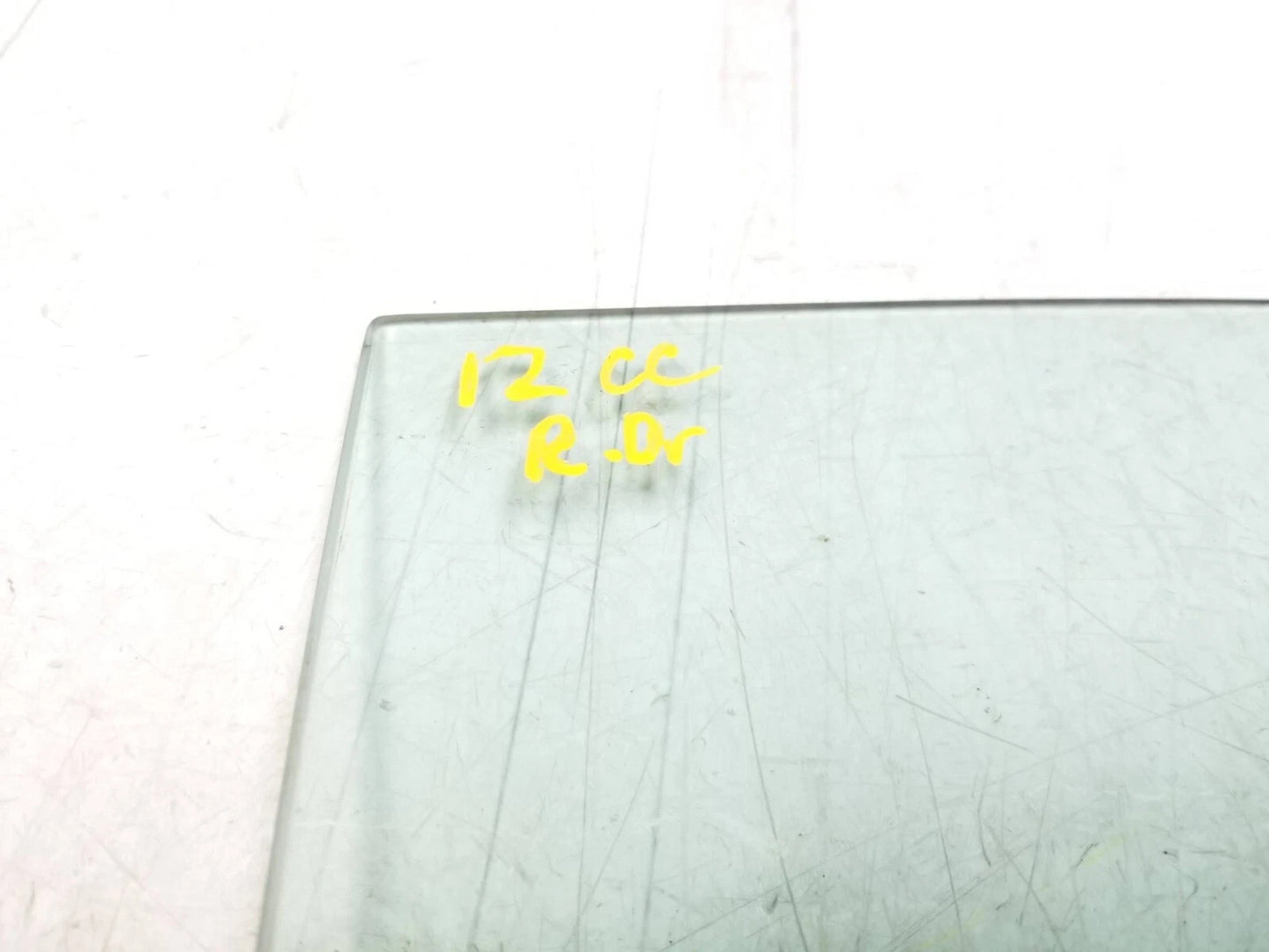 2012 Volkswagen Cc Rear Door Window Glass Driver Side Left OEM