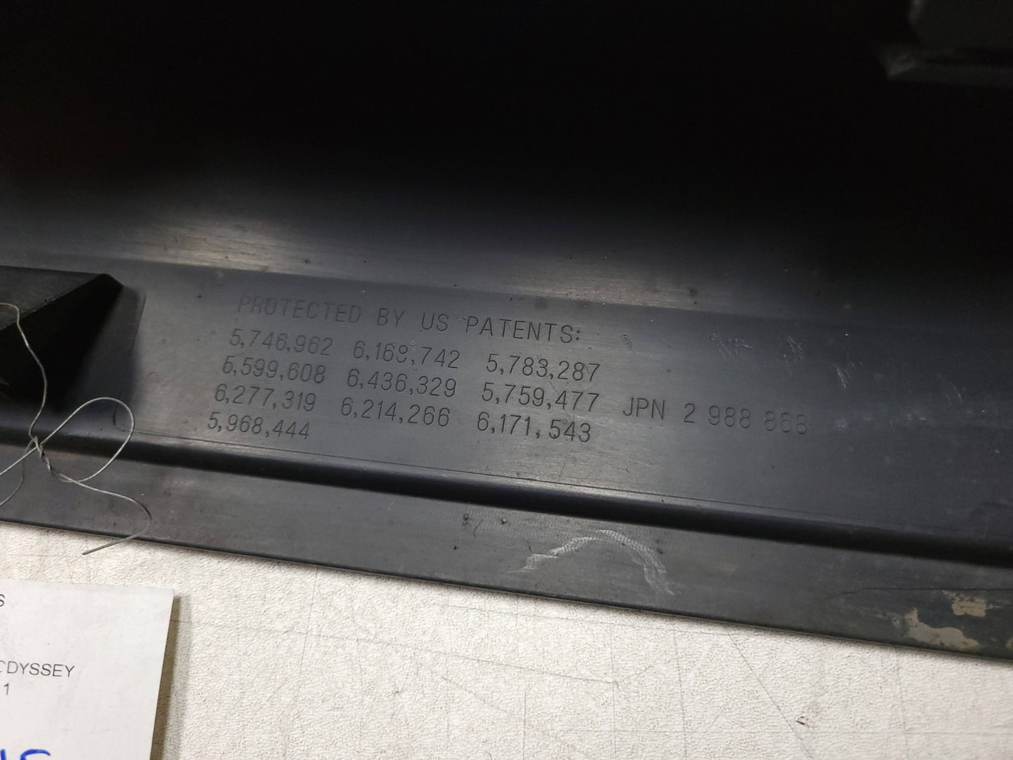 08 09 10 Honda Odyssey Rocker Panel Skirt Molding Driver Side Left OEM