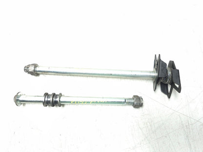 2019 Kawasaki Er400 Z400 Wheel Axle Front & Rear Pair OEM