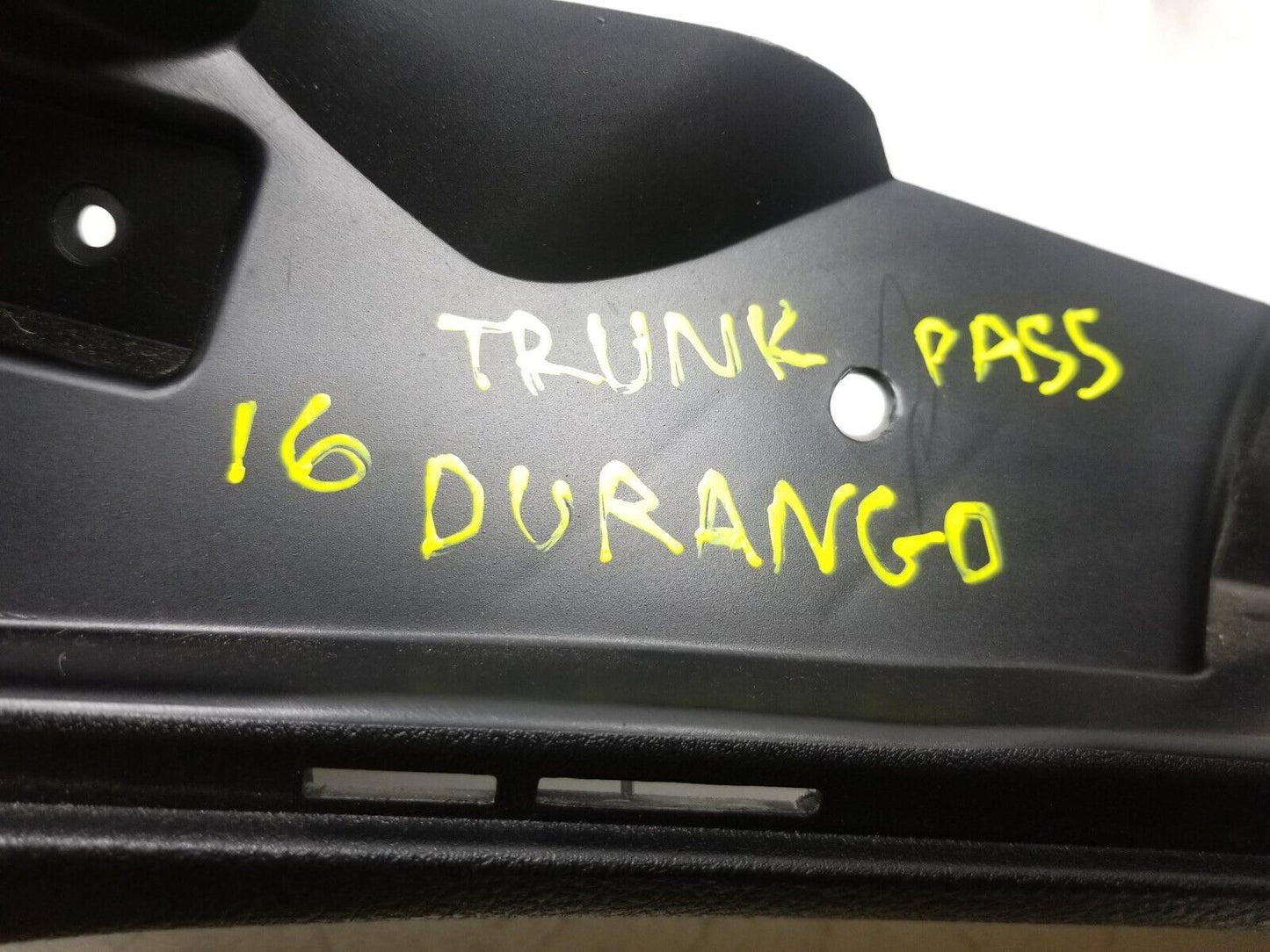 16 - 22 Dodge Durango Rear Quarter Panel D Pillar Upper Cover Trim 4pcs OEM