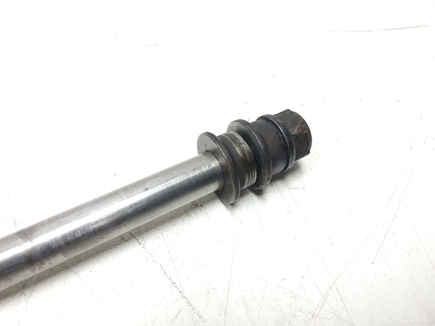 1984 - 1987 Honda Gl1200 Goldwing Wheel Axle Front & Rear W/ Pivot Bolt OEM