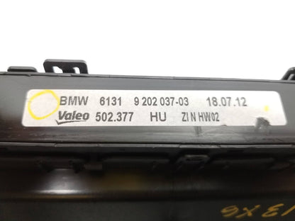 07 08 09 10 11 12 13 BMW X6 Dash Climate Control Switch 9202037 OEM