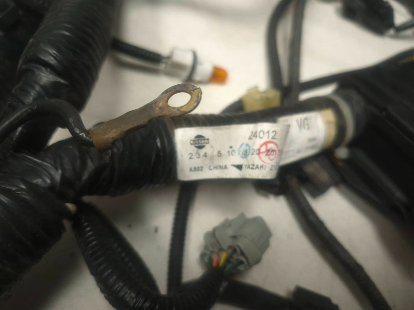 2012 Nissan Leaf Engine Bay Wire Harness OEM