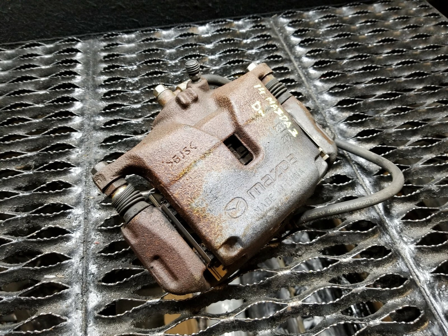 2014 Mazda 3 2.0l Front Brake Caliper Left Driver Side OEM