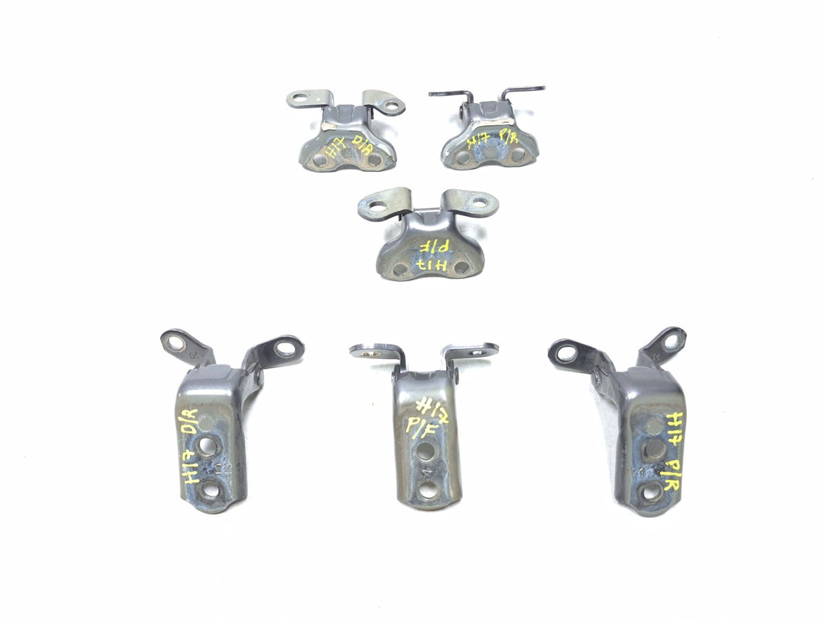 2017 Toyota Highlander Front & Rear Door Hinge Left & Right 6 Pcs OEM