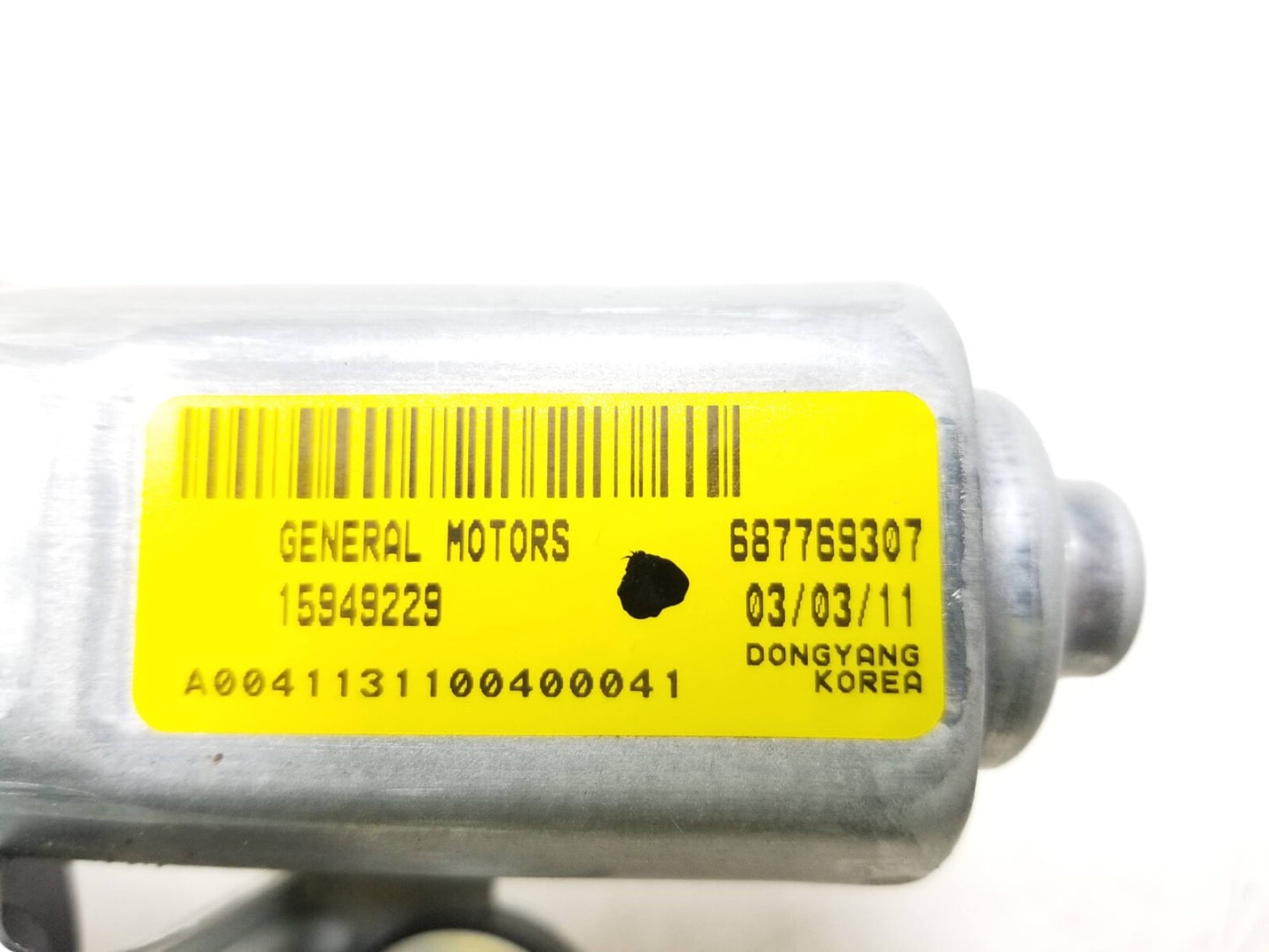 2011 Cadillac SRX Rear Windshield Wiper Motor OEM