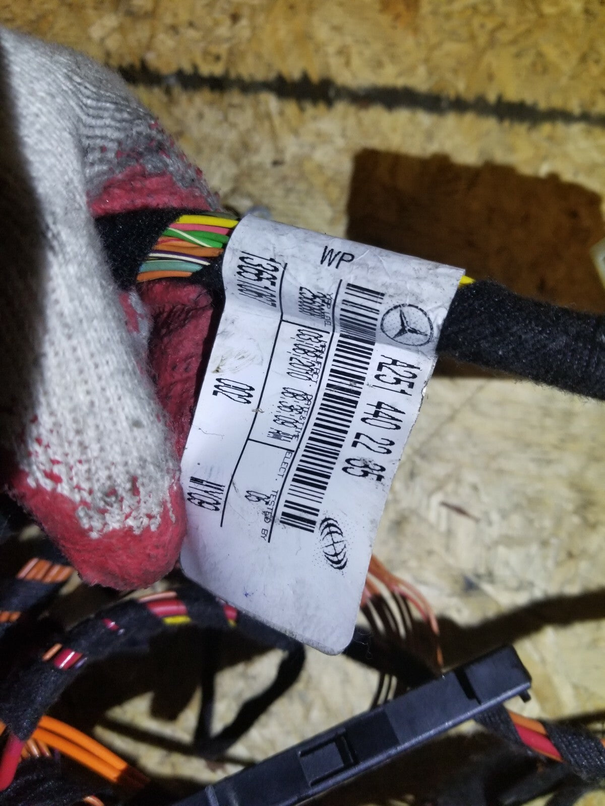 2010 Mercedes-benz R350 Dashboard Wire Harness OEM