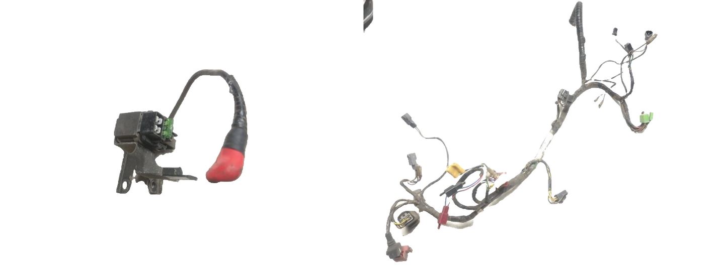 2005 Kawasaki Bn125 Eliminator Wiring Harness & Starter Relay Pair OEM