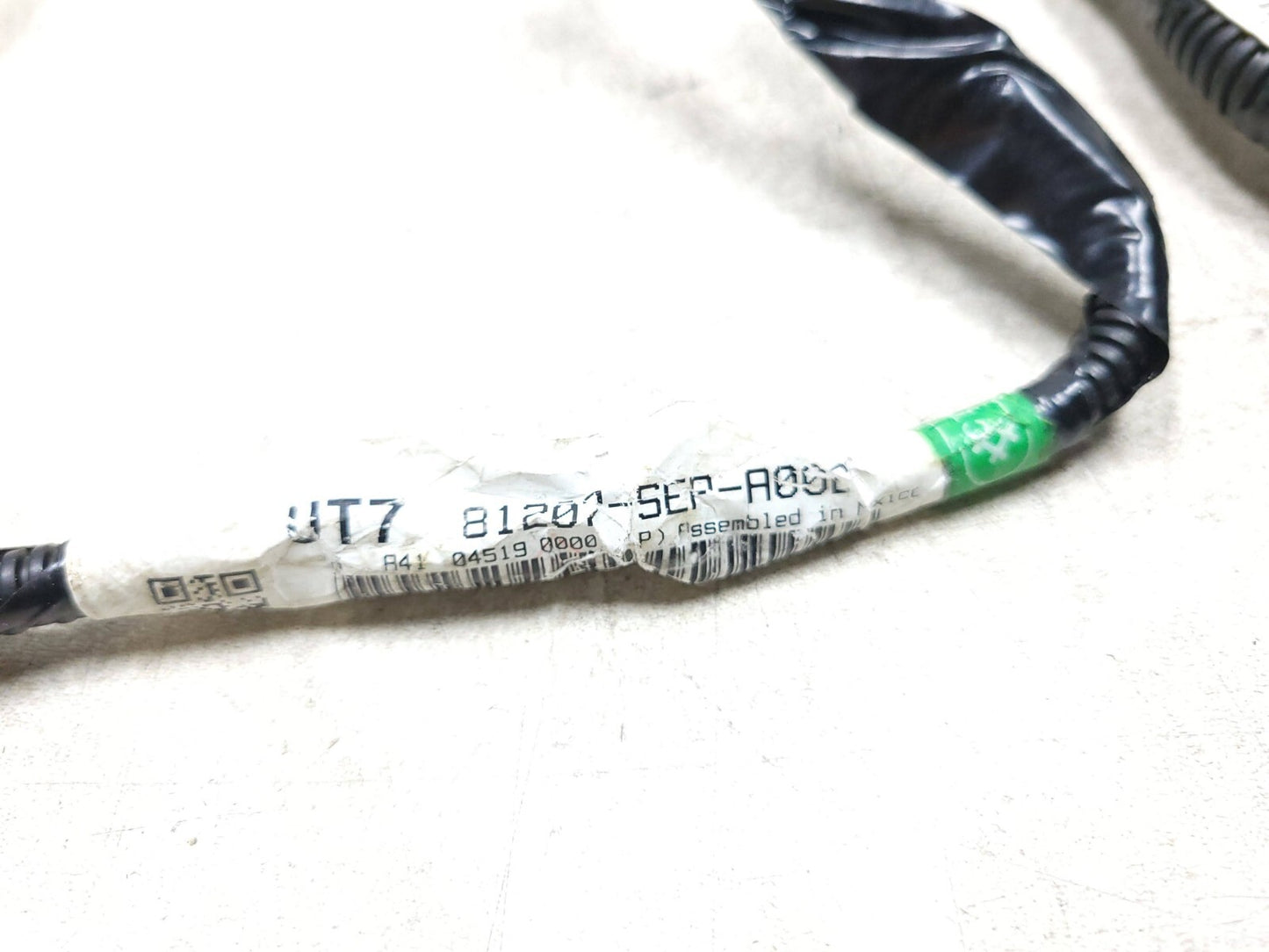 04 - 08 Acura Tl Type-s Seat Wire Wiring Harness Front Passenger Side Right OEM