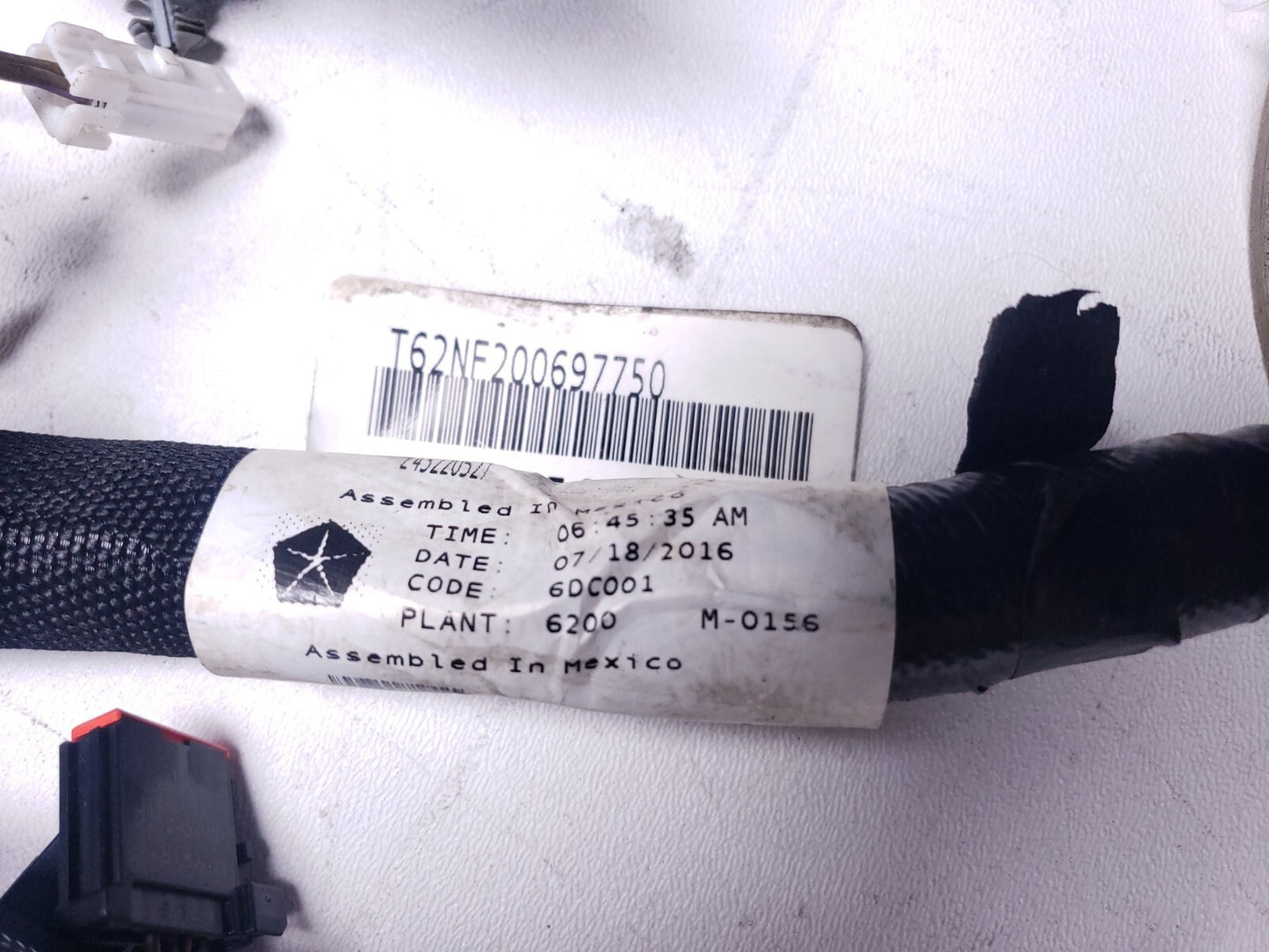 2016 Dodge Journey Instrument Panel Wiring Harness OEM