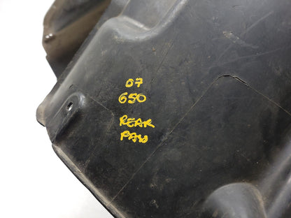 2007 Bmw 650i Fender Liner Splash Guard Rear 2pcs OEM
