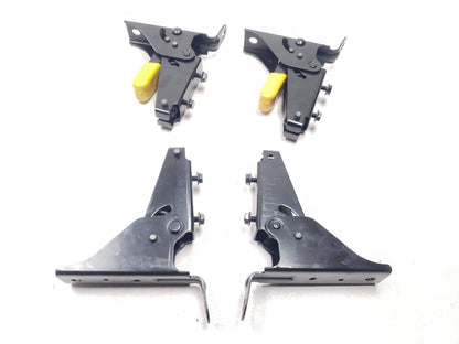 2007 Range Rover Rear Seat Trim Cover & Lock Lever Latch Set OEM