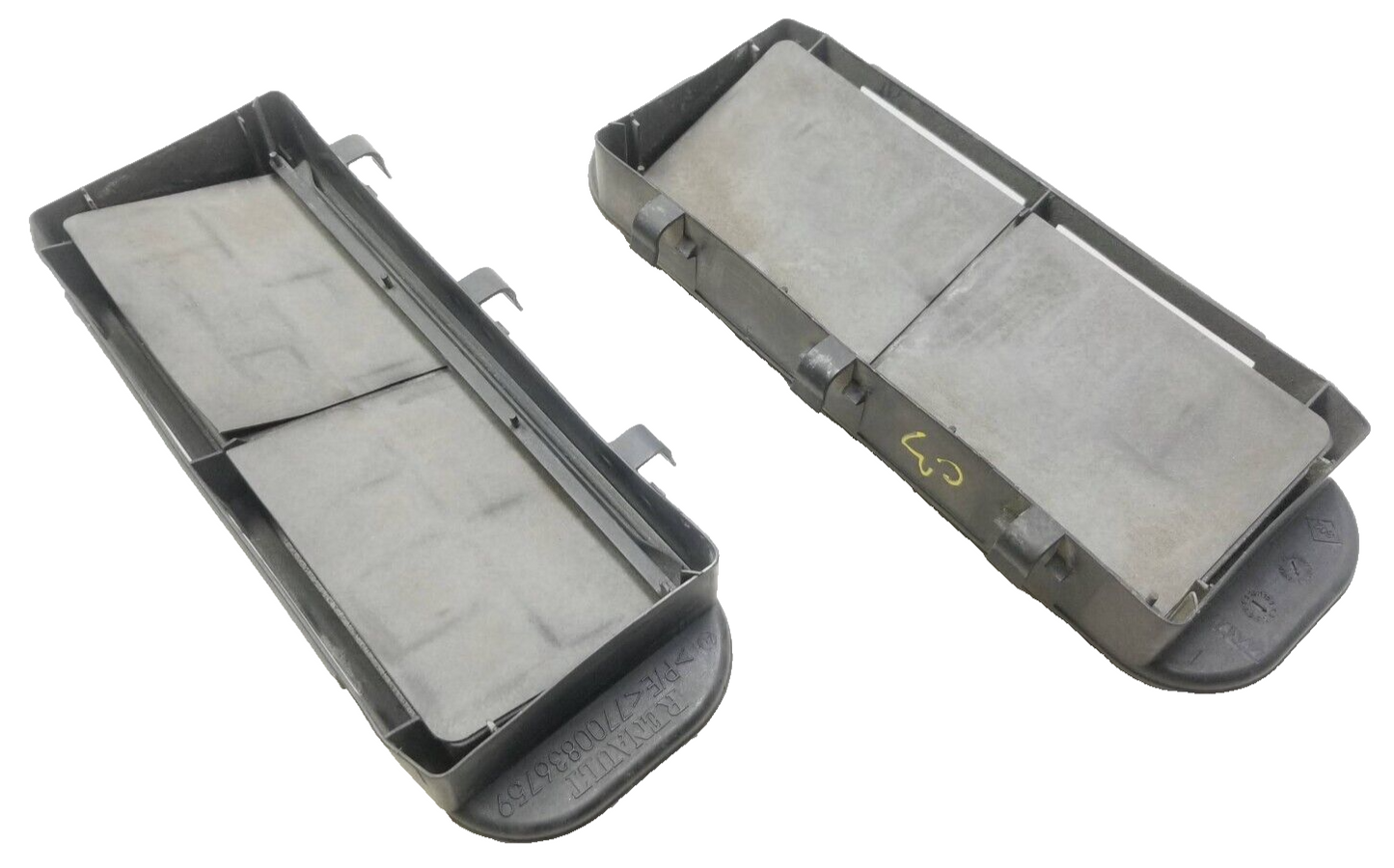 2009 Infiniti G37 Rear Trunk Quarter Flap Pressure Vent 2pcs OEM