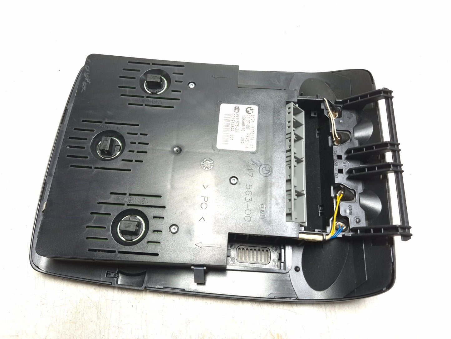 2008 BMW X6 E71 Interior Roof Overhead Dome Light W/ Sunroof Switch OEM