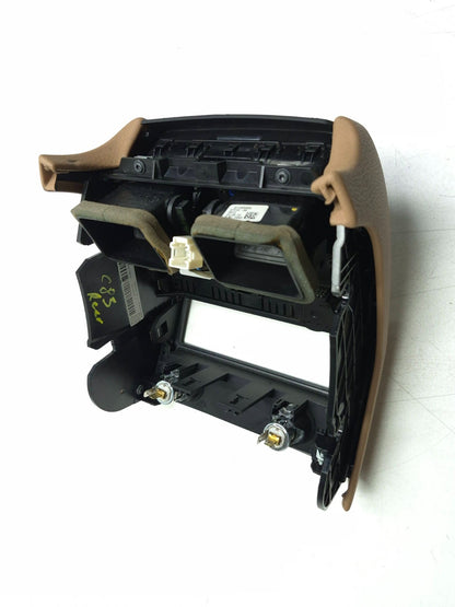 2011 BMW 750li Center Console Rear Trim Air Vent & Controls OEM