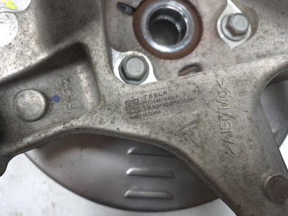 2020 Tesla Model 3 AWD Rear Spindle Knuckle W/ Hub Right Passenger Side OEM