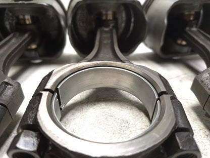 Yale Forklift V6 4.3l Engine Piston W/ Connecting Rod 6 Pcs OEM
