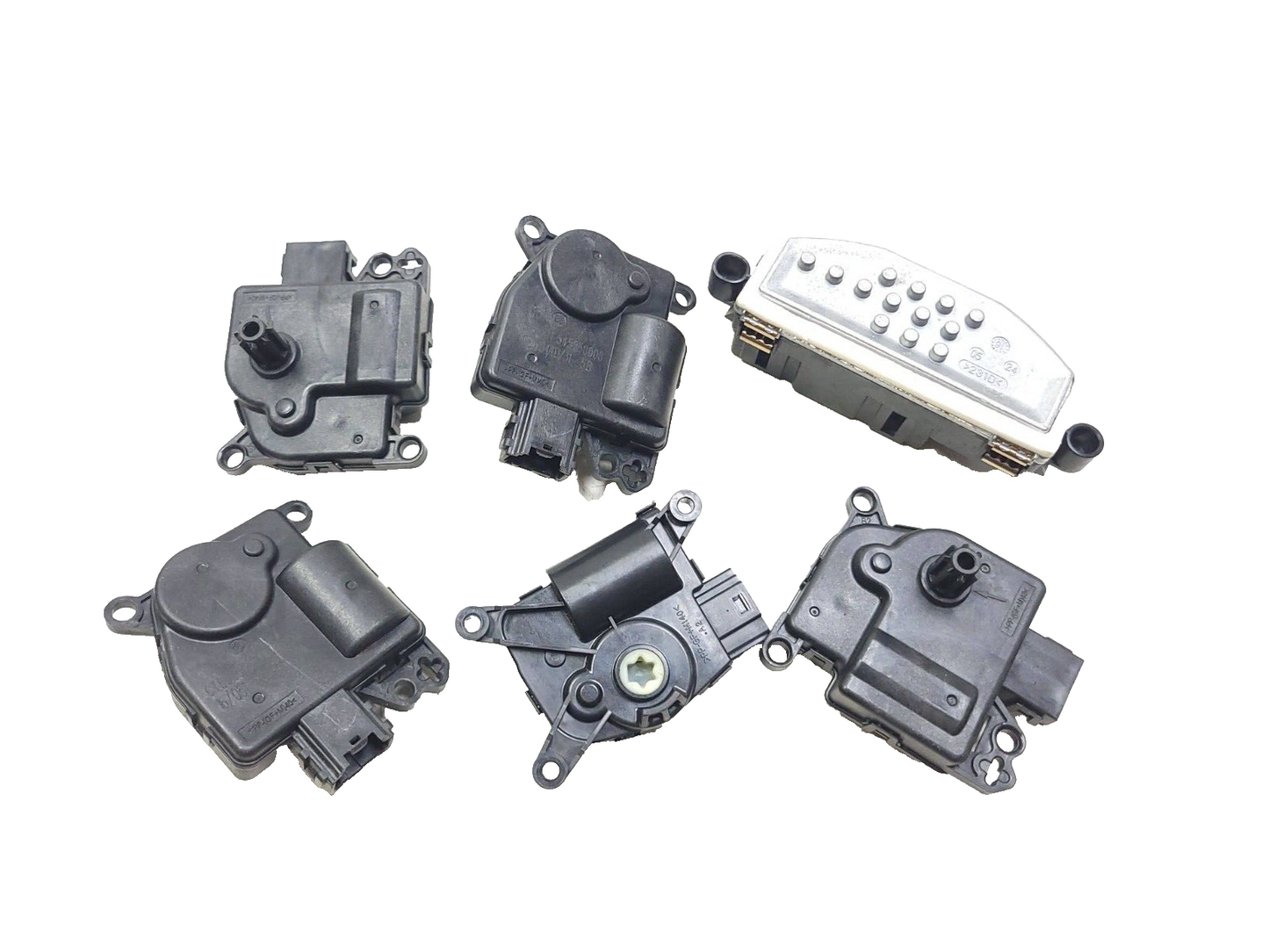 2016-2022 Dodge Durango A/c Heater Flap Servo Actuator Motor & Resistor 6pcs OEM