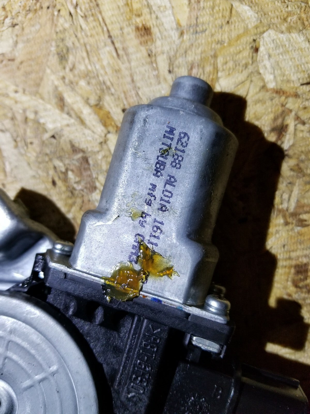 2017 Subaru Legacy Window Regulator Motor Rear Passenger Side Right OEM