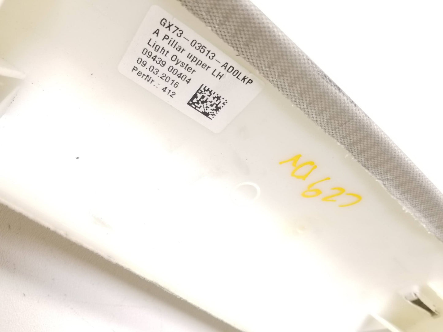 2017 Jaguar Xe Front Windshield A Pillar Trim Panel OEM