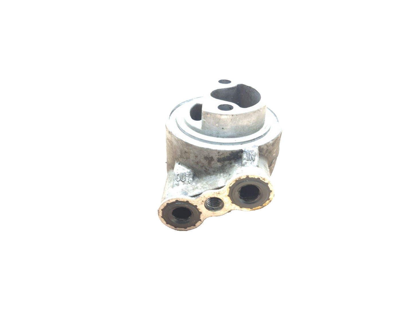Yale Forklift V6 4.3l Engine Oil Filter Adapter OEM