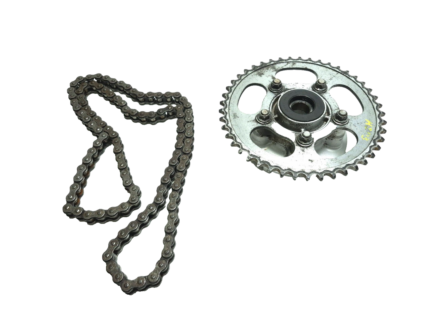 2009 Suzuki Sv 650 Rear Sprocket W/ Drive Chain OEM