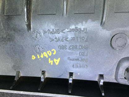 2003 - 2006 Audi A4 B6 - Convertible Upper Windscreen Trim OEM