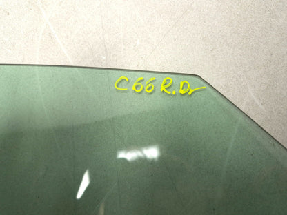 2012 Hyundai Sonata Rear Driver Door Window Glass OEM