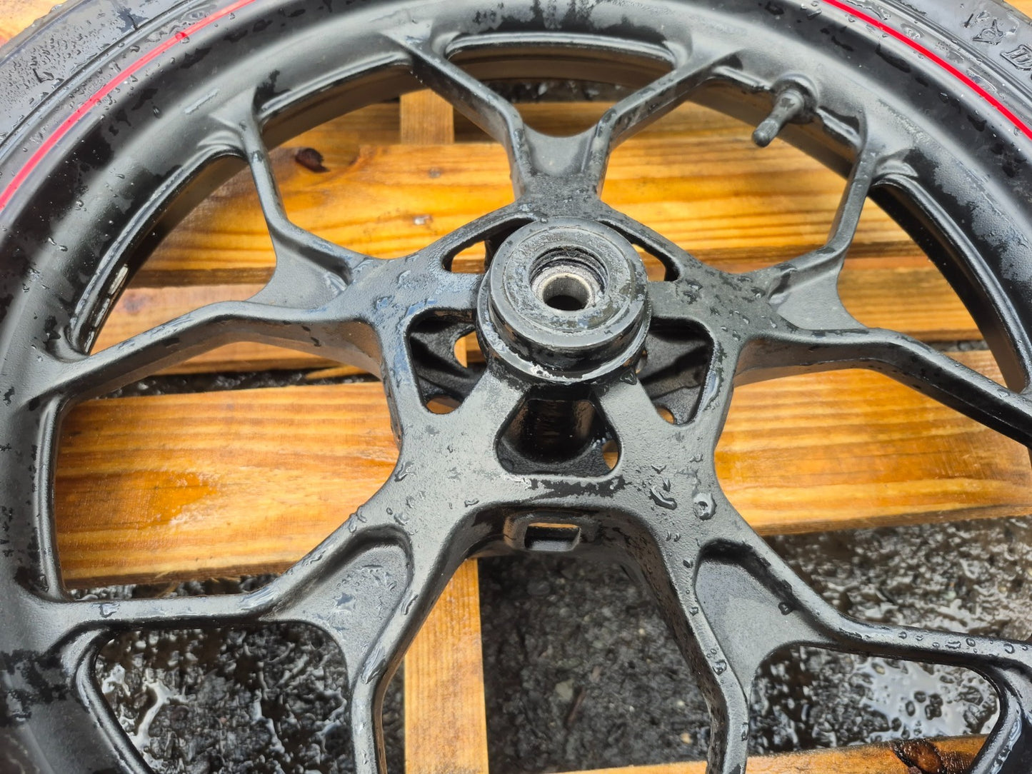 2016 Yamaha R3 Yzfr3 Wheel Rim W/tire Front & Rear Pair OEM