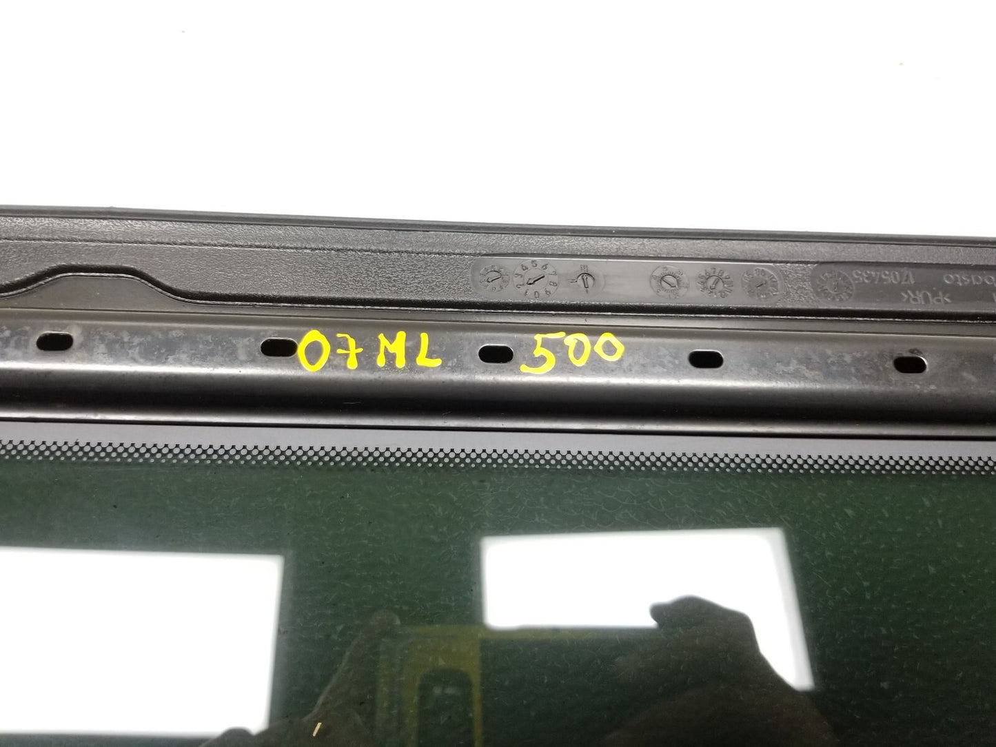 2007 Mercedes-benz Ml500 Sun Roof Sunroof Glass OEM