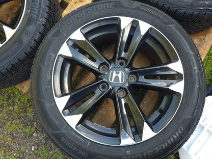 2014 Honda Cr-z Wheel Rim W/ Tire 195/55/r16 16x6j Et45 6.5/32 4 Pcs OEM