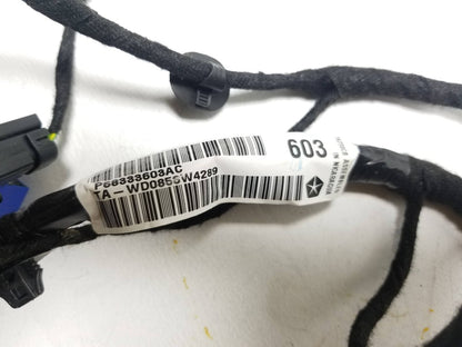2018 Dodge Durango Door Wire Wiring Harness Front Passenger Side Right OEM