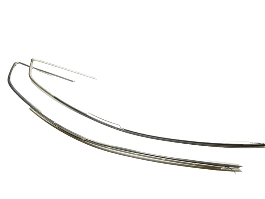 2010 Audi A5 Coupe Body Belt Chrome Molding Trim Left & Right OEM
