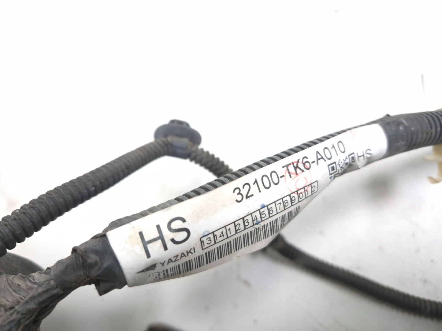 2013 Honda Fit At Engine Compartment Wire Harness Passenger Side Right OEM