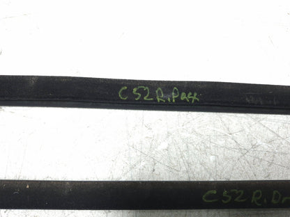 2008 BMW X6 E71 Door Window Belt Strip Molding Front & Rear 4pcs OEM