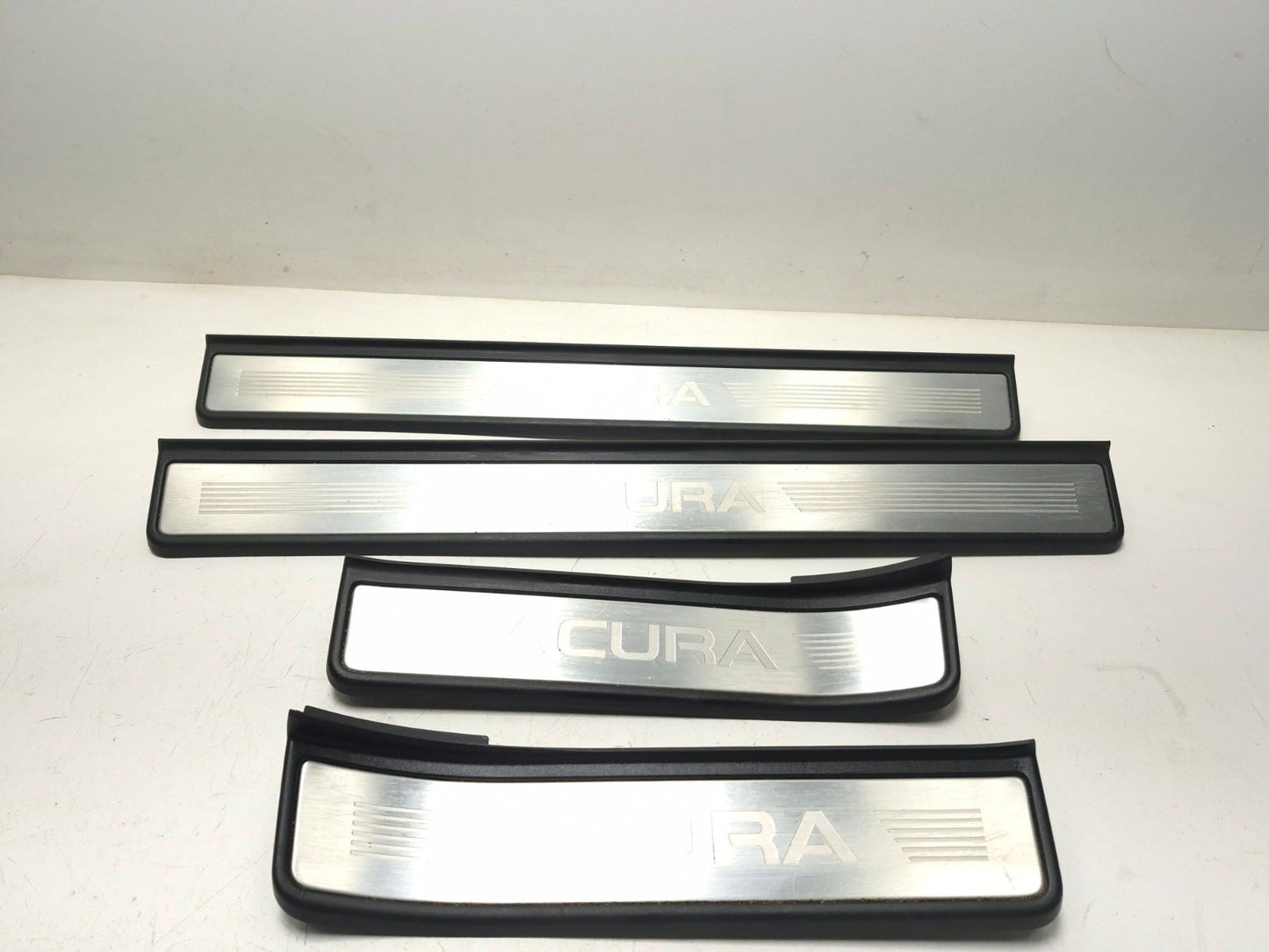 2008 Acura Tl Type-s Door Sill Trim Scuff Plate Rear & Front 4 Pcs OEM