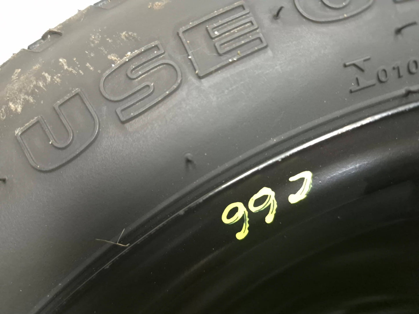 2012 Hyundai Sonata Spare Wheel Tire T125/80 D16 Hankook OEM