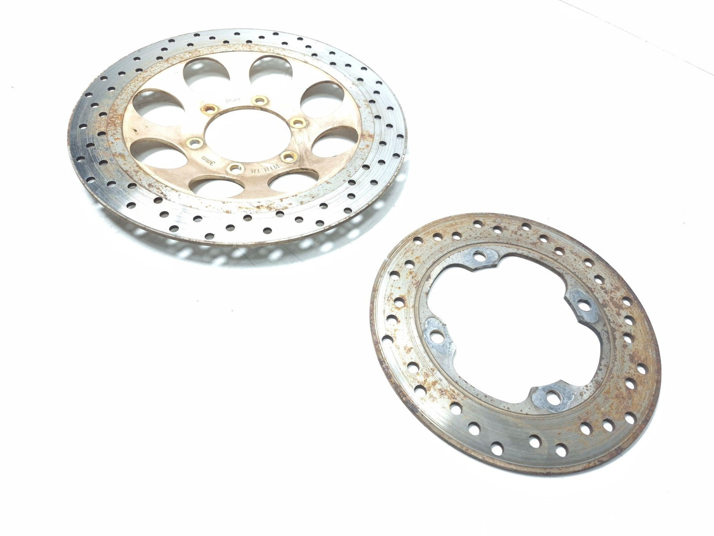 2007 Cf Moto V5 Qlink Legacy 250 Rear & Front Brake Disc Pair OEM