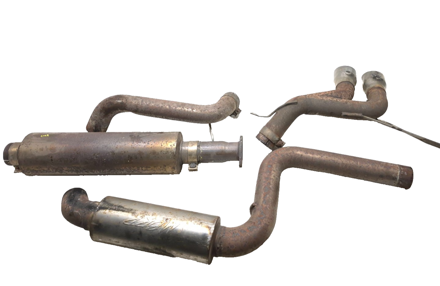 2014 Ford Focus Exhaust Ecoboost St Cat Back W/ Muffler 3" ✅