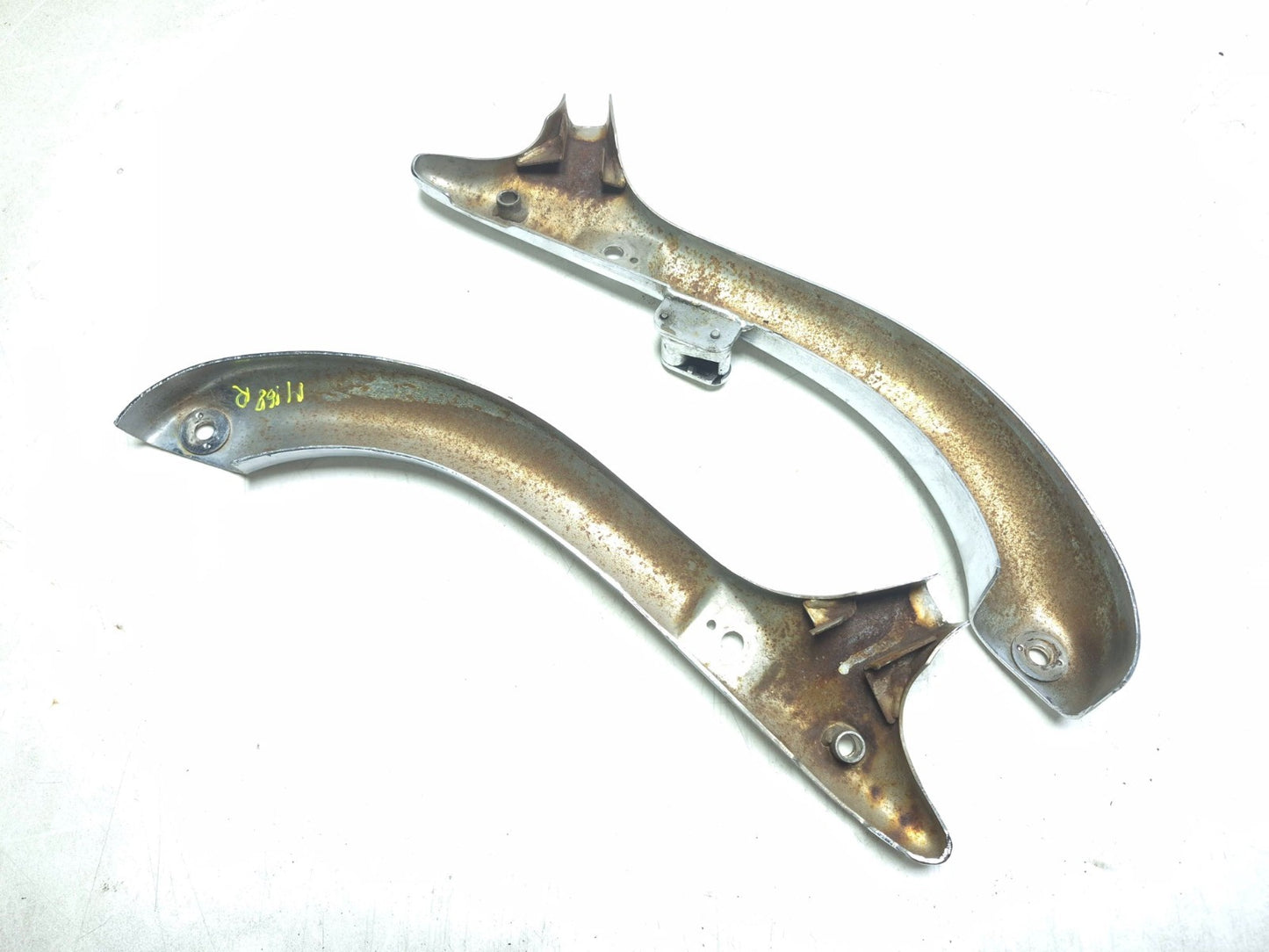 1991 Kawasaki Vulcan 500 En500 Rear Fender Grip Rail Left & Right Pair OEM