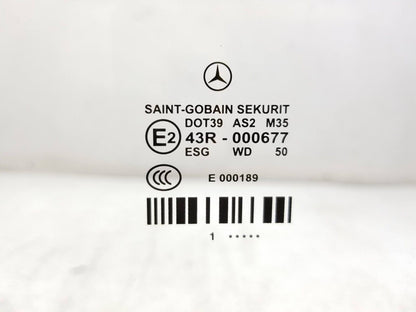 10-16 Mercedes W212 E350 E500 Door Window Glass Front Driver Side Left OEM