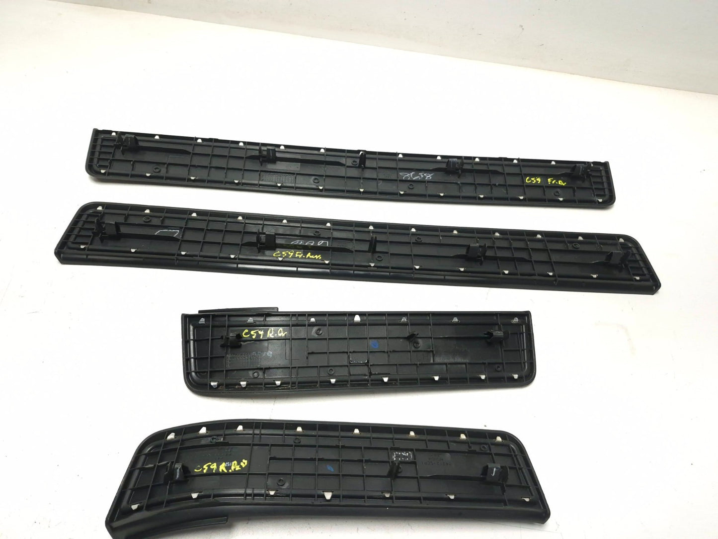 2008 Acura Tl Type-s Door Sill Trim Scuff Plate Rear & Front 4 Pcs OEM