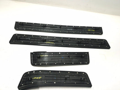 2008 Acura Tl Type-s Door Sill Trim Scuff Plate Rear & Front 4 Pcs OEM