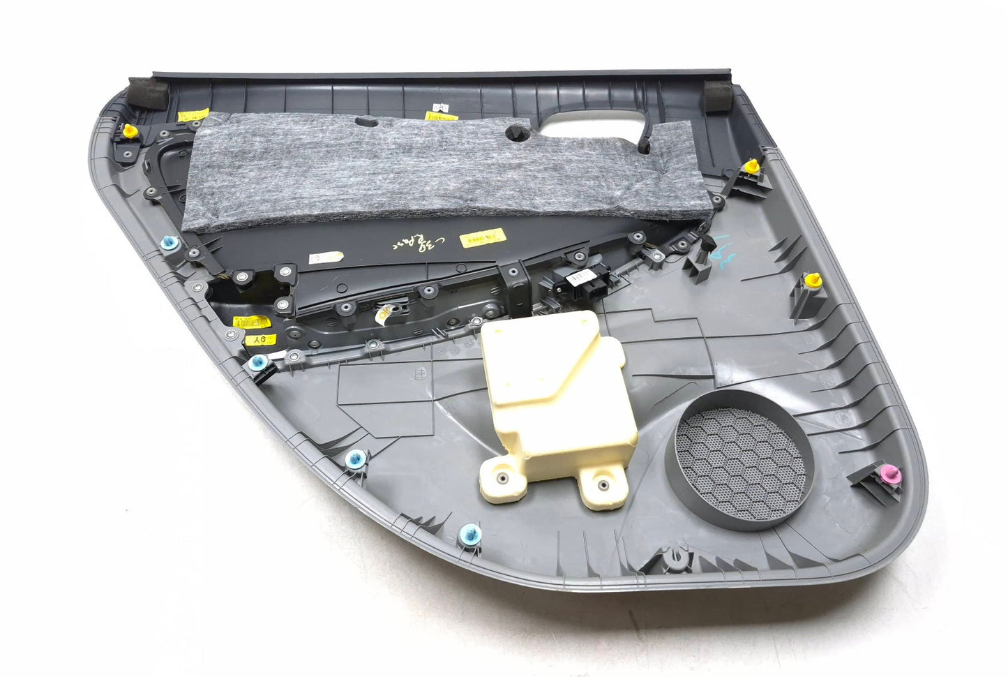 2014 Hyundai Accent Rear Passenger Door Trim Panel OEM