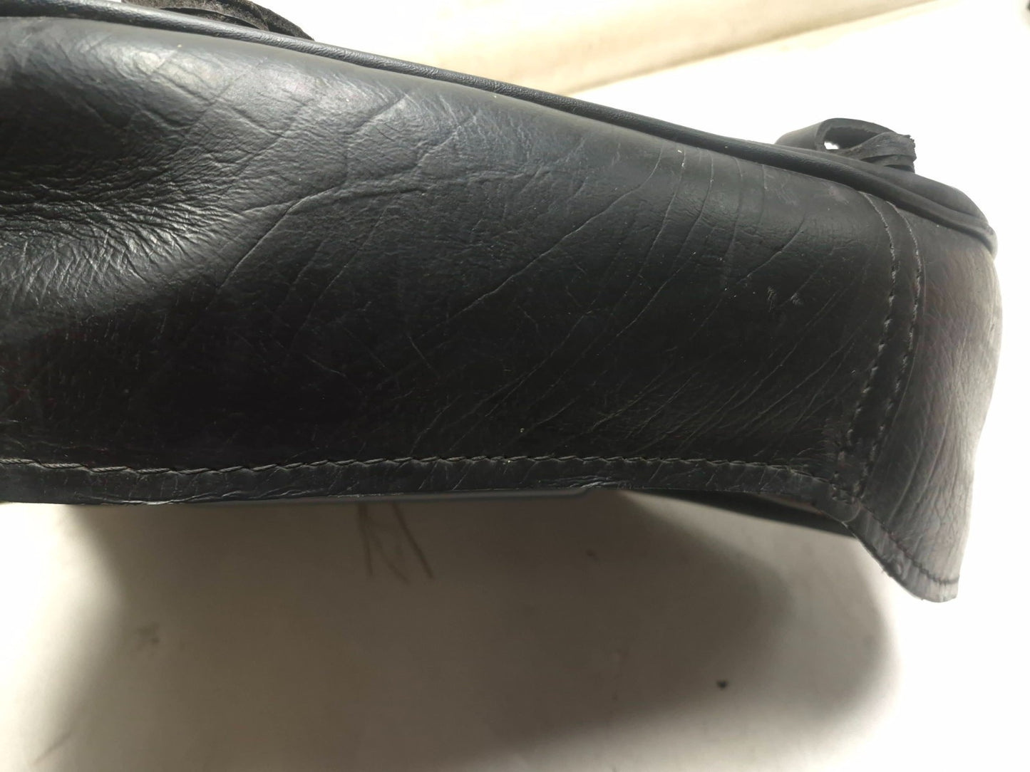 2004 Harley-davidson Softail Flstc Left Saddlebag Leather OEM