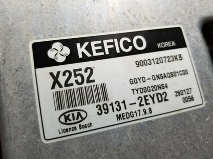 2016 Kia Forte Ecm Ecu Engine Control Module 2.0l OEM