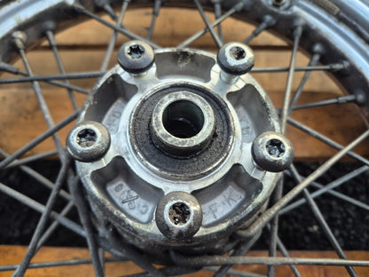 1997 Harley Sportster Xl883  Xl 883 Rear & Front Wheel W/ Tire Pair 16" 19" OEM